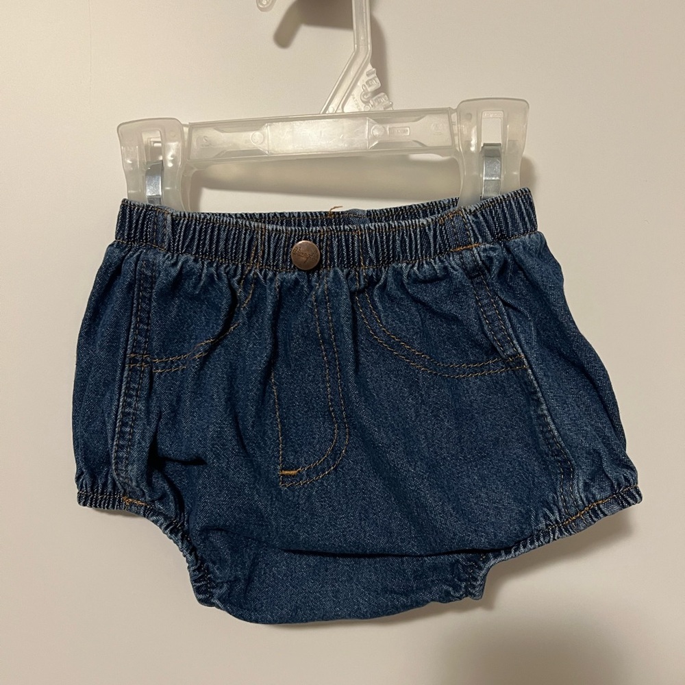 Wrangler Stretchy Denim Baby Bloomers
